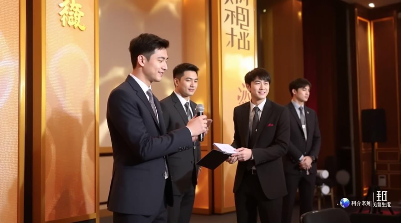 新生代演员王晓明加盟在线影视，签约仪式盛大举行